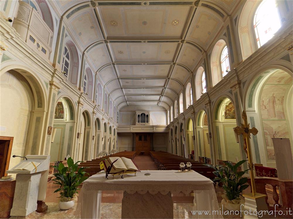 Milan (Italy) - Art nouveau nave of the Church of Sant'Ambrogio ad Nemus
